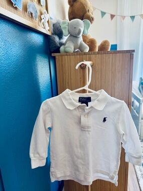 Ralph Lauren 18M Long-Sleeve Polo Shirt